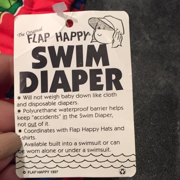 The Original FLAPHAPPY Swim 🏊♂️ Diaper - Picture 4 of 5